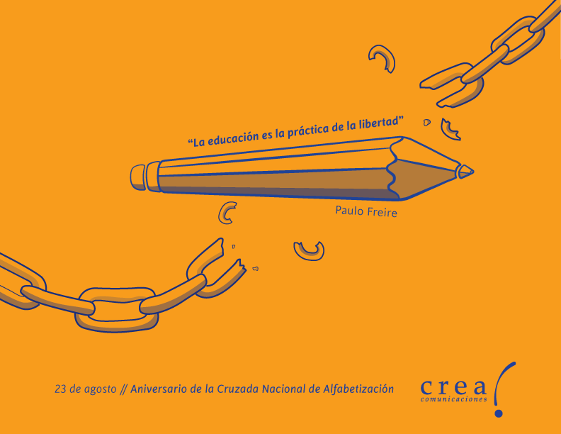 Anivesario de la Cruzada Nacional de la Alfabetización